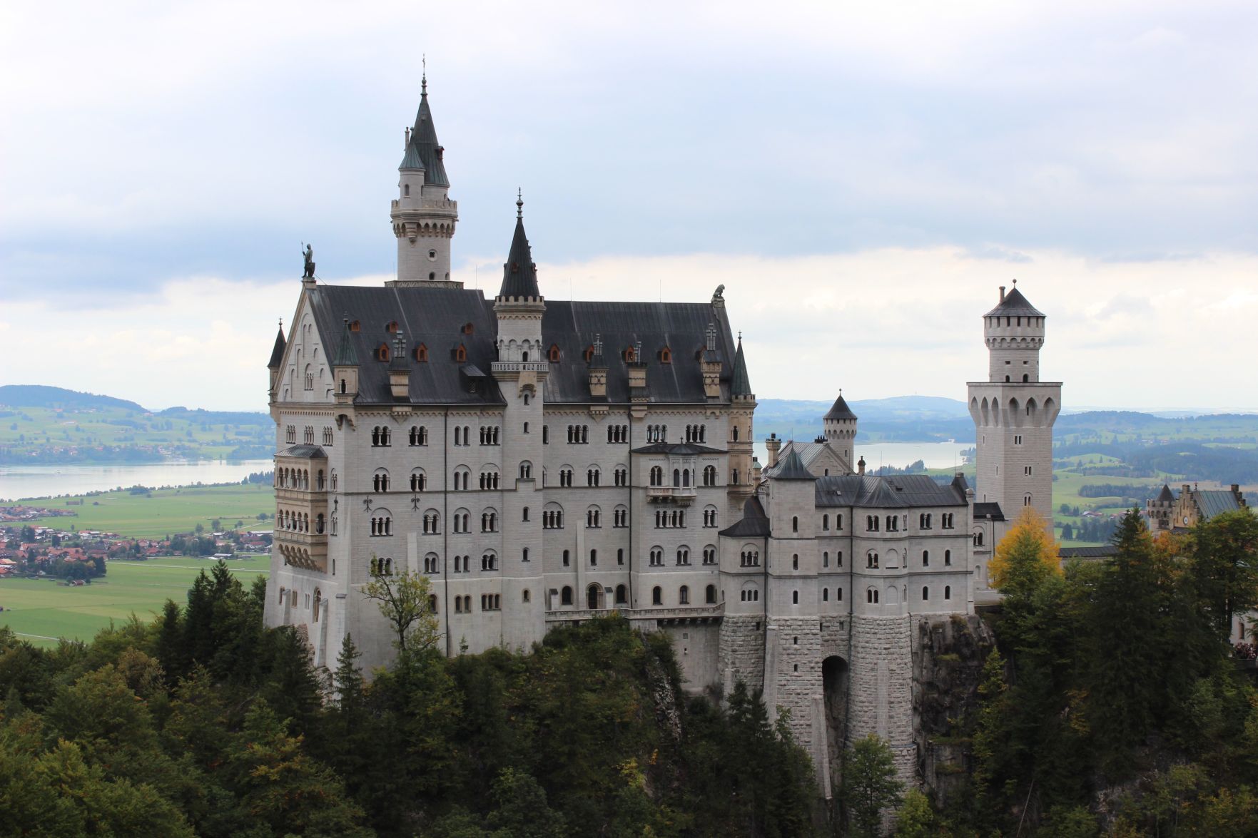 Neuschwanstein Castle in Bavaria, Germany